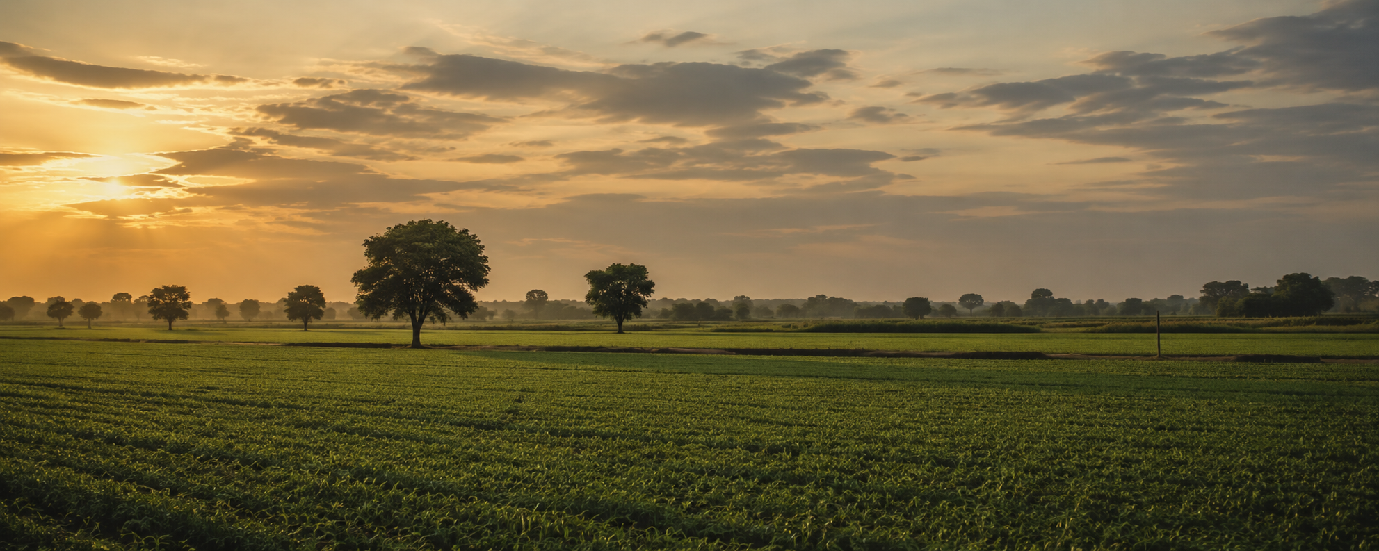 Farmers in a field
